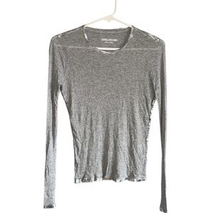 Zadig & Voltaire “wily foil” long sleeve tee
